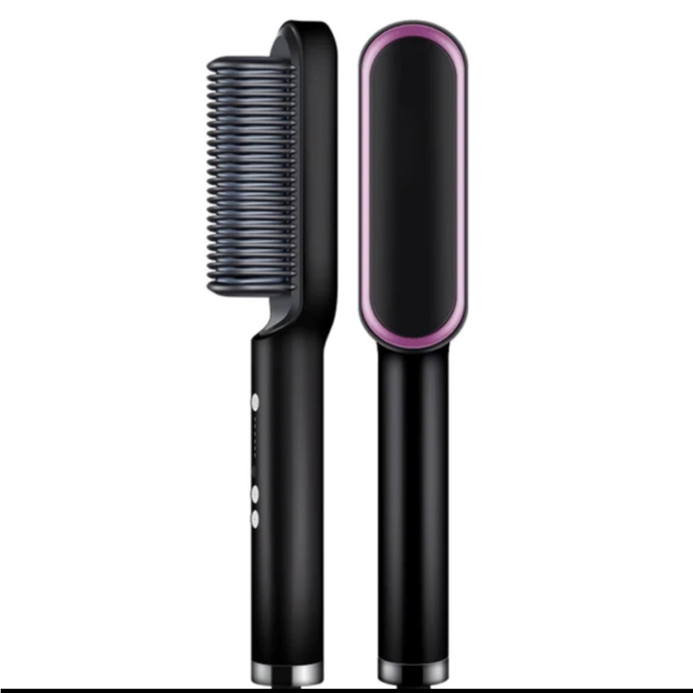 LHair straightener brush